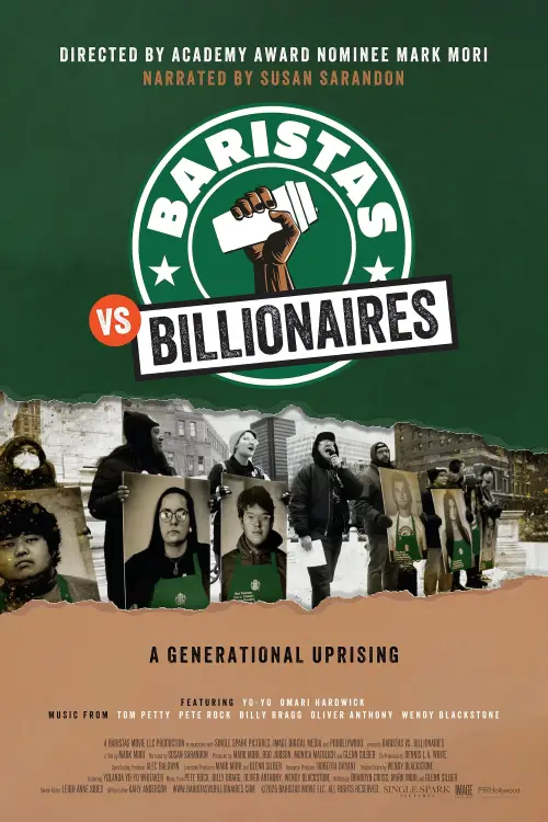 Movie poster "Baristas vs Billionaires"