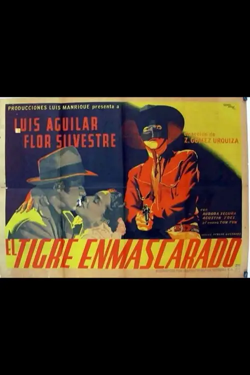 Movie poster "El tigre enmascarado"