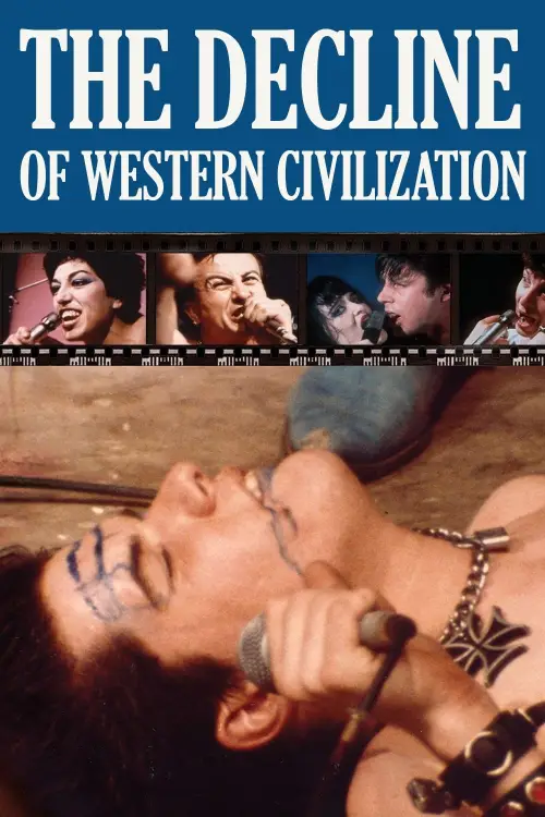 Movie poster "The Decline of Western Civilization"