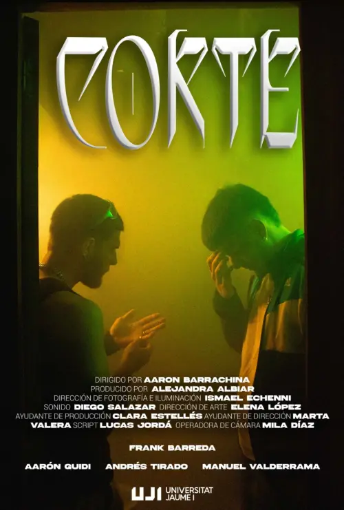 Movie poster "Corte"