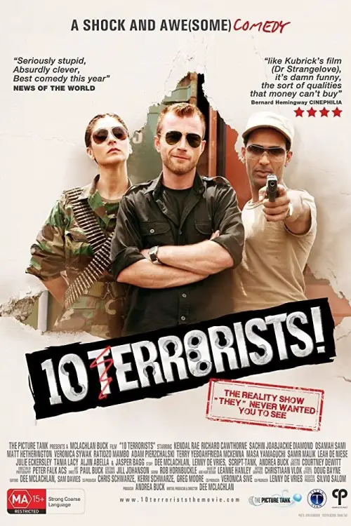 Movie poster "10 Terrorists"