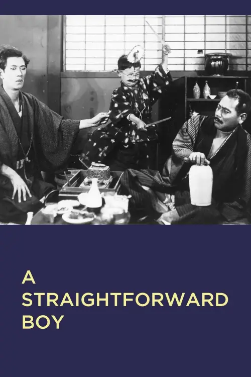 Movie poster "A Straightforward Boy"