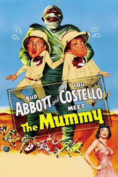 Movie poster "Abbott and Costello Meet the Mummy"