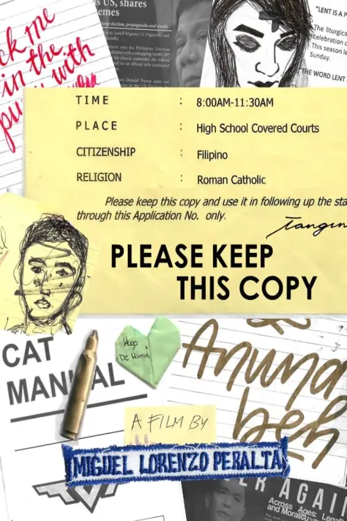 Movie poster "Please Keep This Copy"