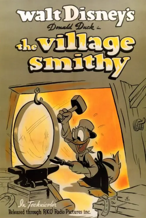 Movie poster "The Village Smithy"