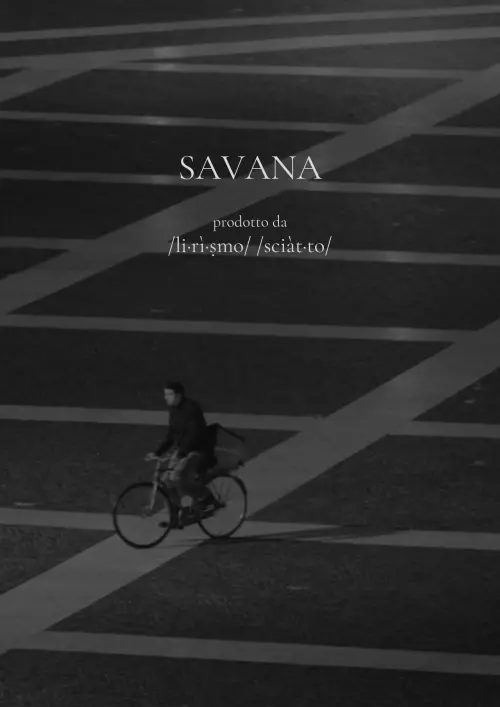 Movie poster "Savana"