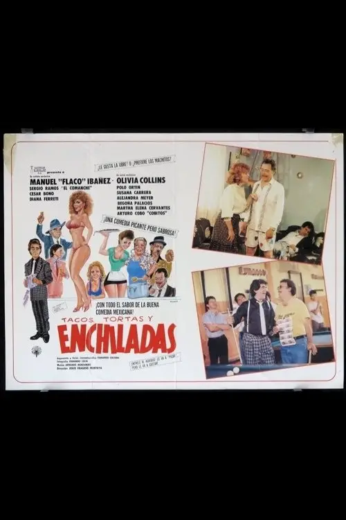 Movie poster "Tacos, tortas y enchiladas"