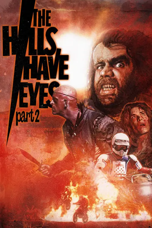 Movie poster "The Hills Have Eyes Part 2"
