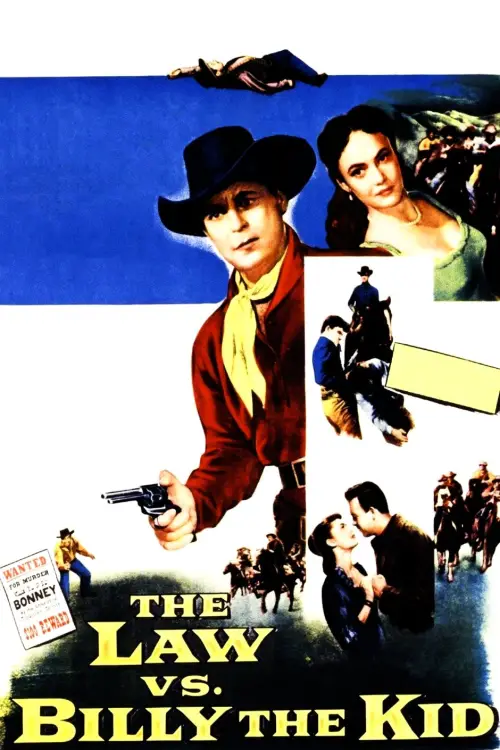 Movie poster "The Law vs. Billy the Kid"