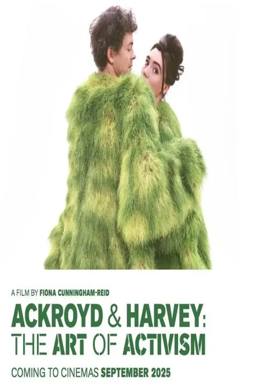 Movie poster "Ackroyd & Harvey: The Art of Activism"
