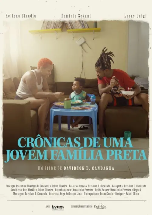 Movie poster "Crônicas de Uma Jovem Família Preta"