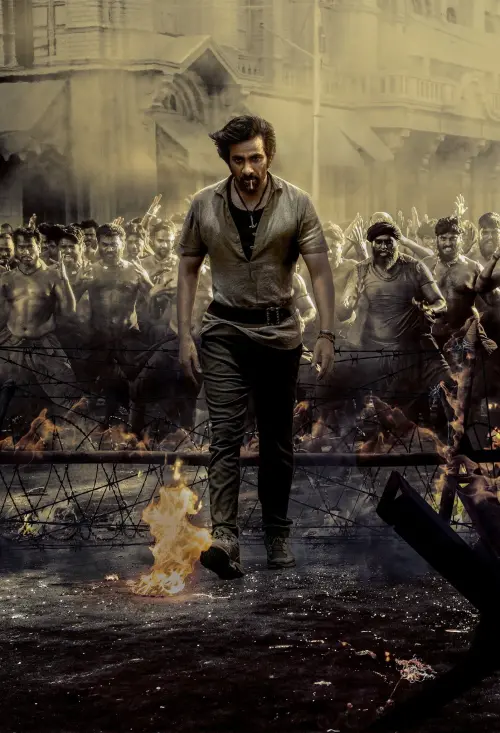 Movie poster "Tiger Nageswara Rao"
