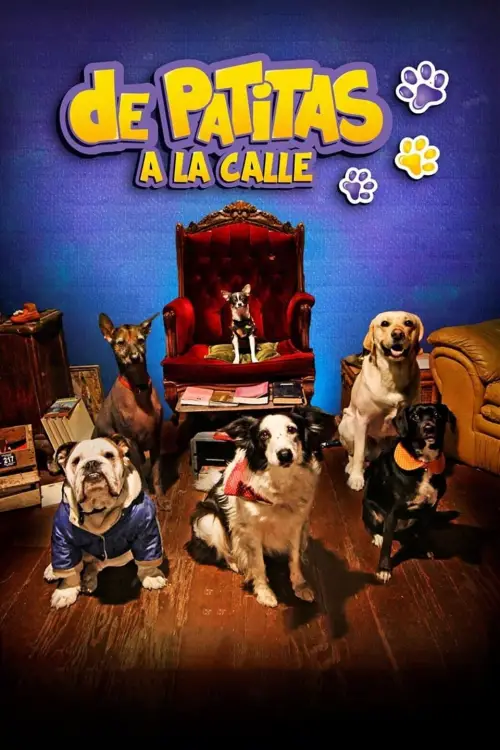 Movie poster "De patitas a la calle"
