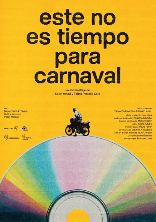 Movie poster "No Time for Carnaval"