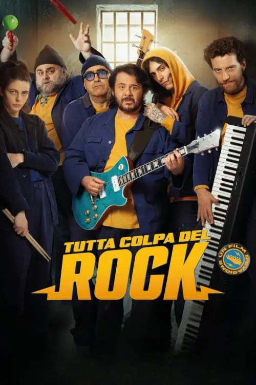Movie poster "Tutta colpa del rock"