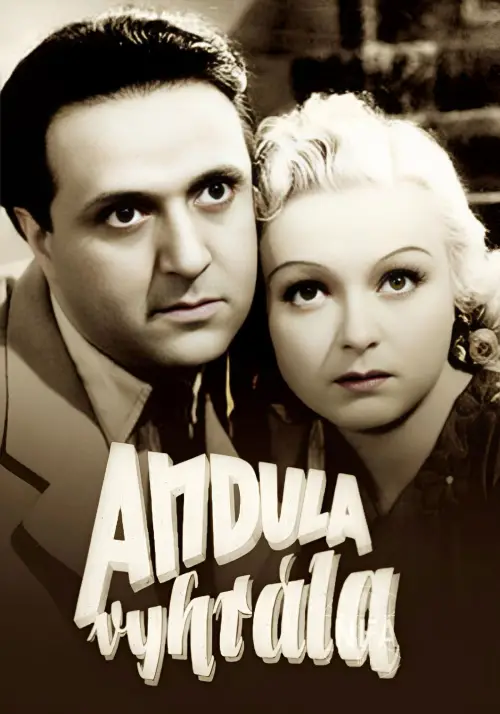 Movie poster "Andula vyhrála"