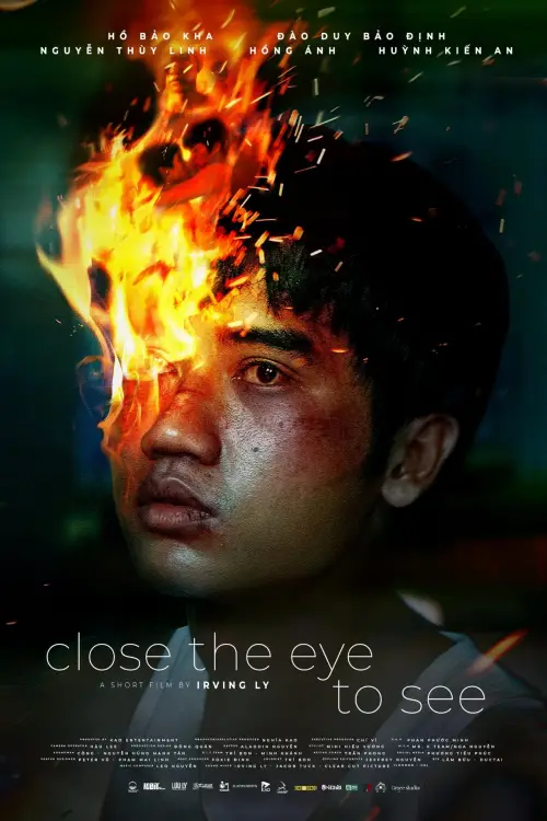 Movie poster "Close The Eye To See"