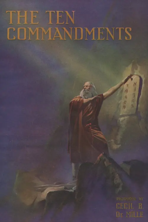 Movie poster "The Ten Commandments"