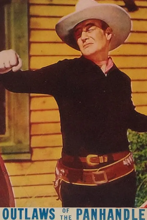 Movie poster "Outlaws of the Panhandle"