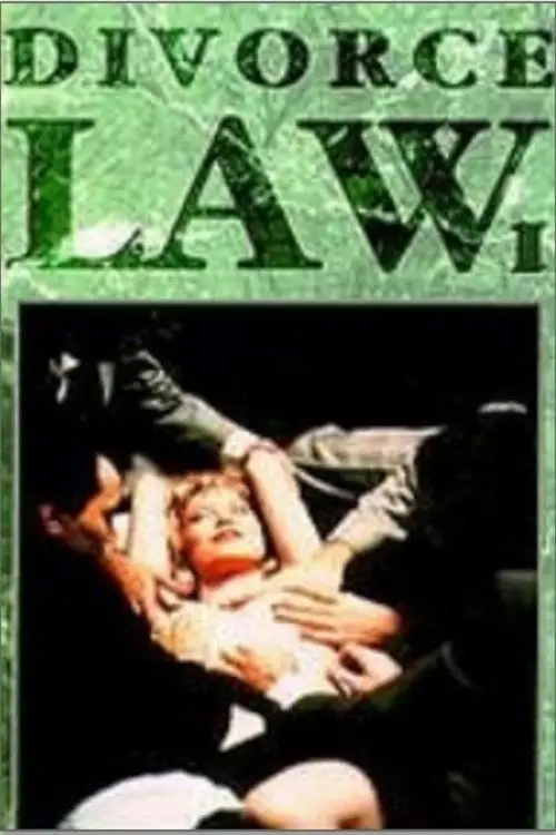 Movie poster "Divorce Law"