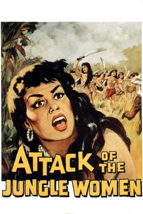 Movie poster "Attack of the Jungle Women"
