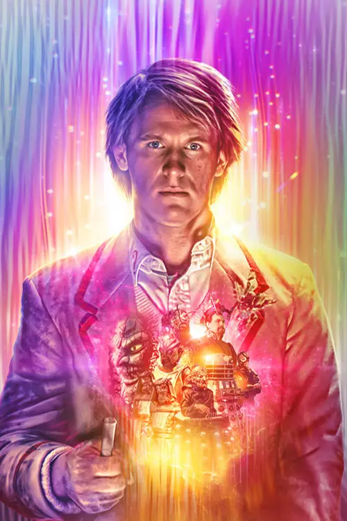 Movie poster "Doctor Who: The Fifth Doctor vs. The Daleks"