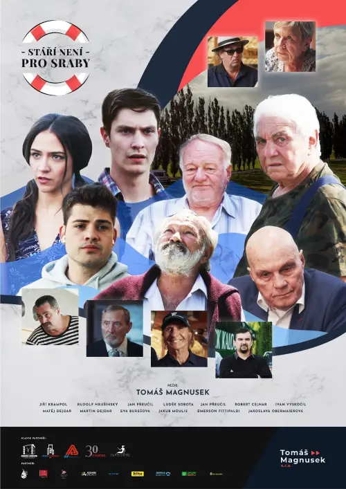 Movie poster "Stáří není pro sraby"