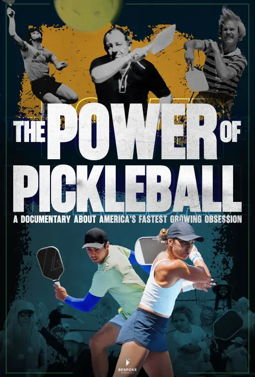 Movie poster "The Power of Pickleball"