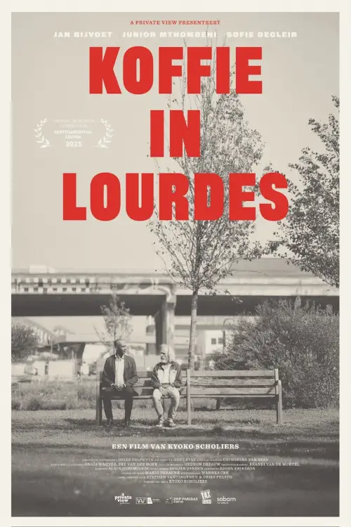 Movie poster "Koffie in Lourdes"