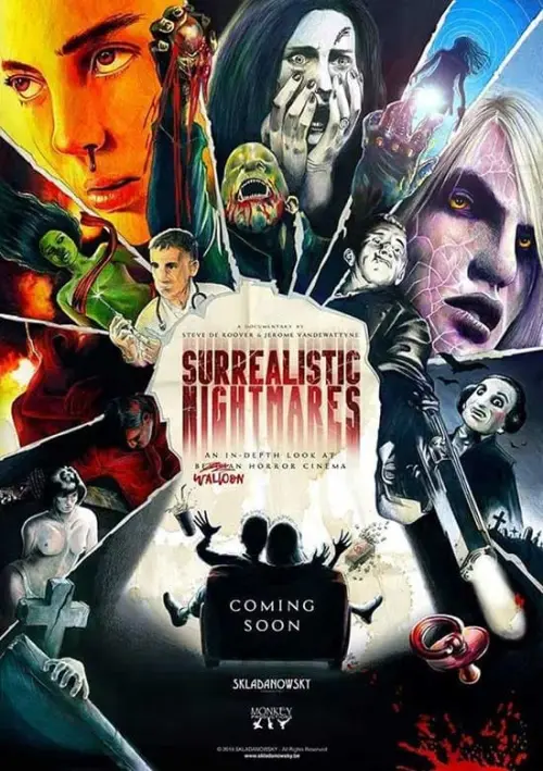Movie poster "Surrealistic Nightmares: An In-Depth Look at Walloon Horror Cinema"