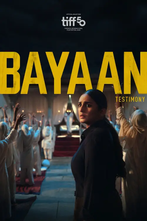 Movie poster "Bayaan"