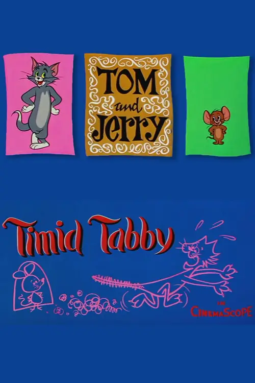 Movie poster "Timid Tabby"