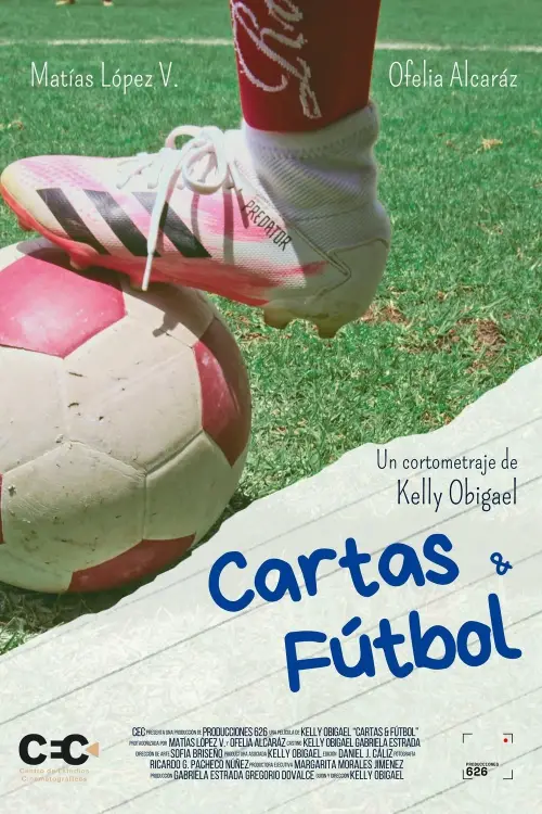 Movie poster "Cartas y fútbol"