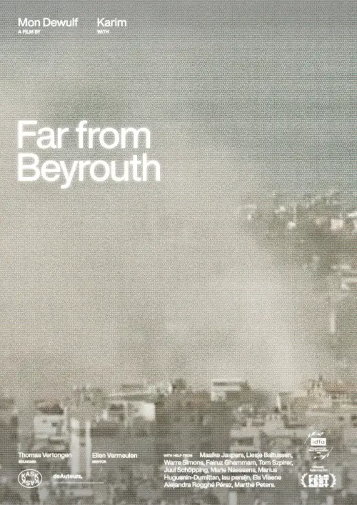 Movie poster "Far from Beyrouth"
