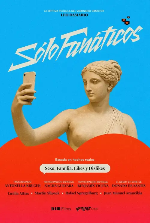 Movie poster "Solo Fanáticos"