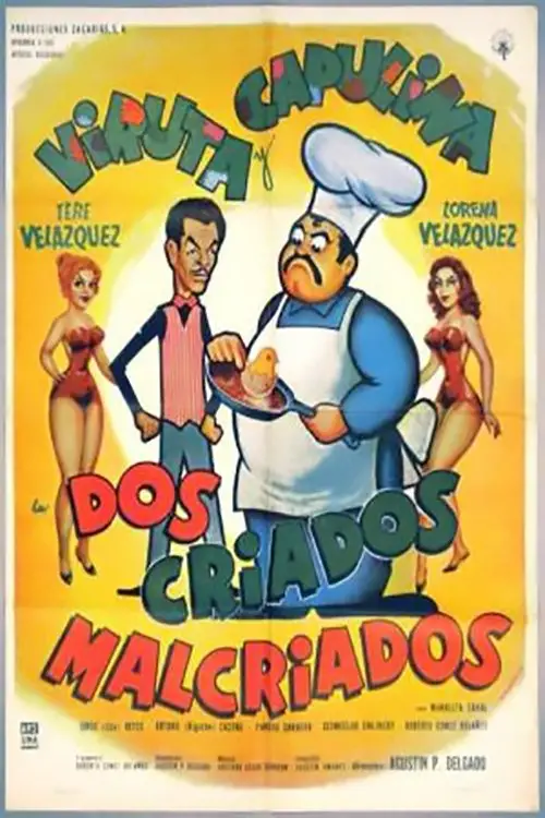 Movie poster "Dos Criados Malcriados"