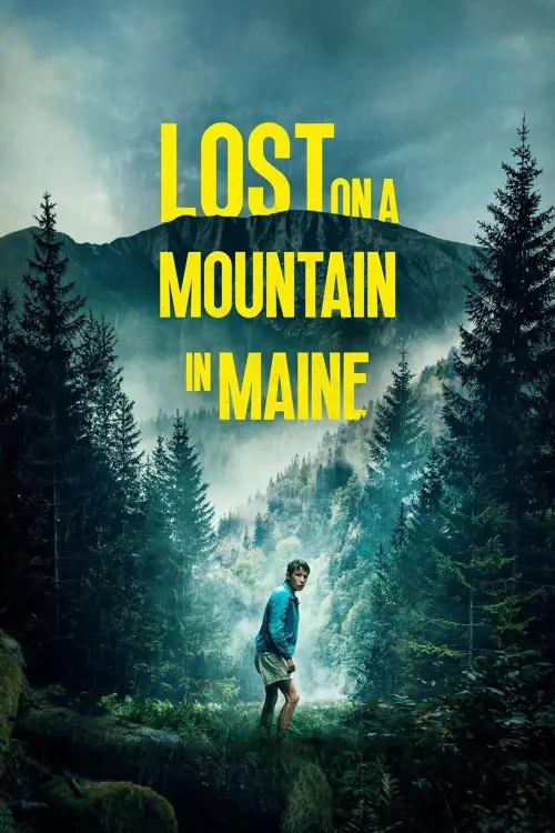 Movie poster "Lost on a Mountain in Maine"