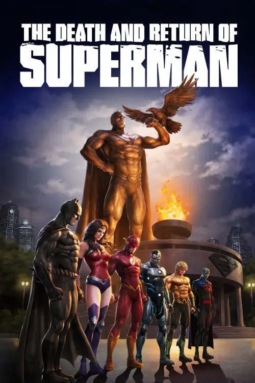 Movie poster "The Death and Return of Superman"