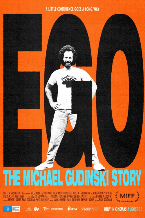 Movie poster "Ego: The Michael Gudinski Story"