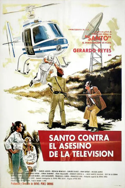 Movie poster "Santo vs. the TV Killer"