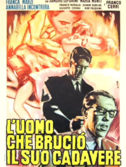 Movie poster "The Man Who Burnt His Corpse"