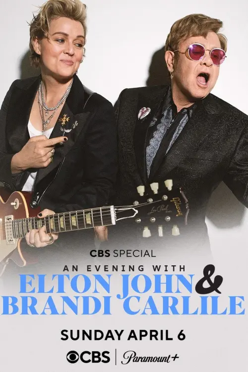 Movie poster "An Evening With Elton John and Brandi Carlile"