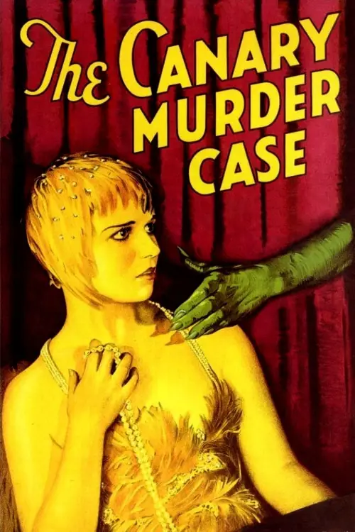 Movie poster "The Canary Murder Case"