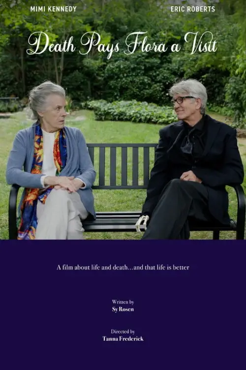 Movie poster "Death Pays Flora a Visit"