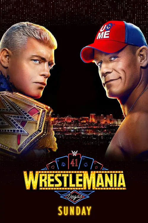 Movie poster "WWE WrestleMania 41 - Sunday"