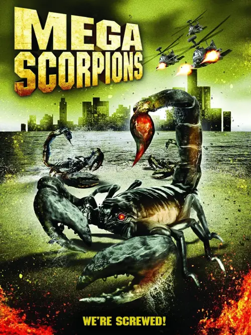 Movie poster "Mega Scorpions"
