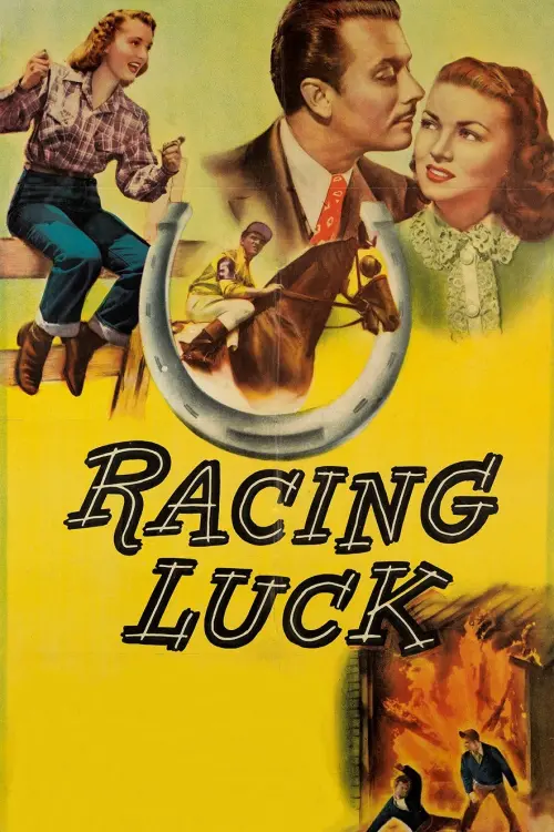Movie poster "Racing Luck"