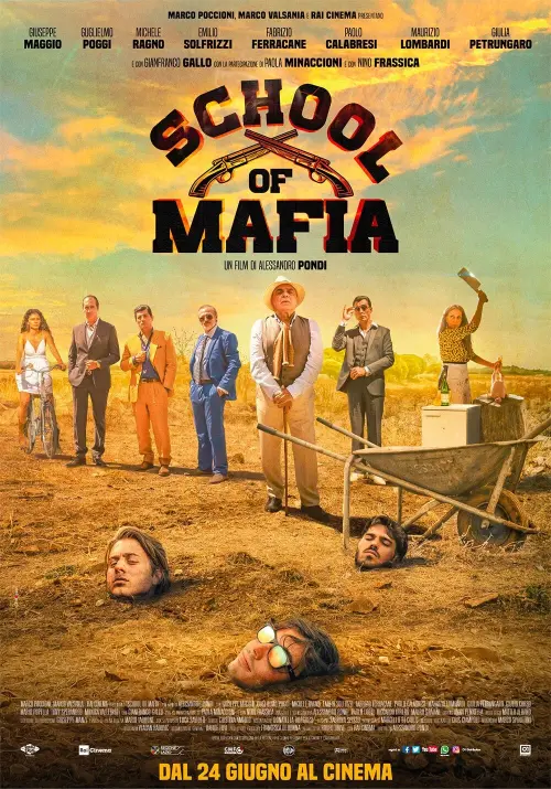Movie poster "School of Mafia"