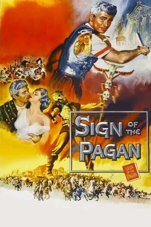 Movie poster "Sign of the Pagan"