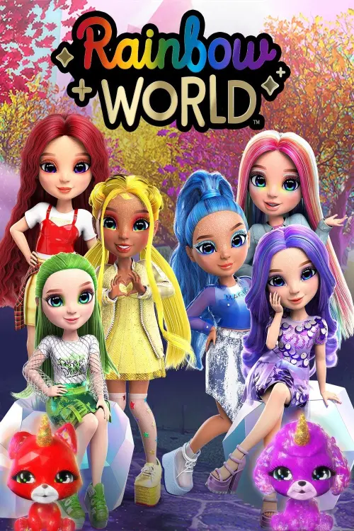 Movie poster "Rainbow High: Rainbow World Movie"